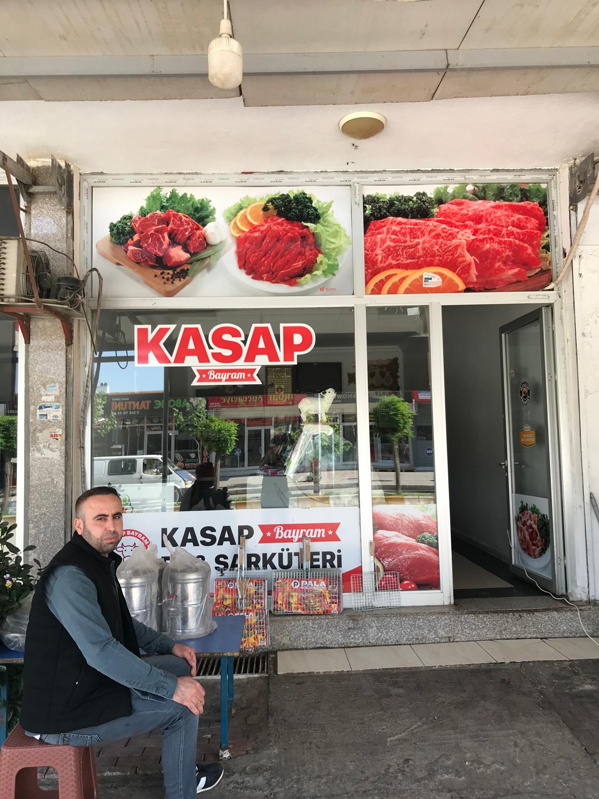 Kasap Bayram Kahta da Kasap