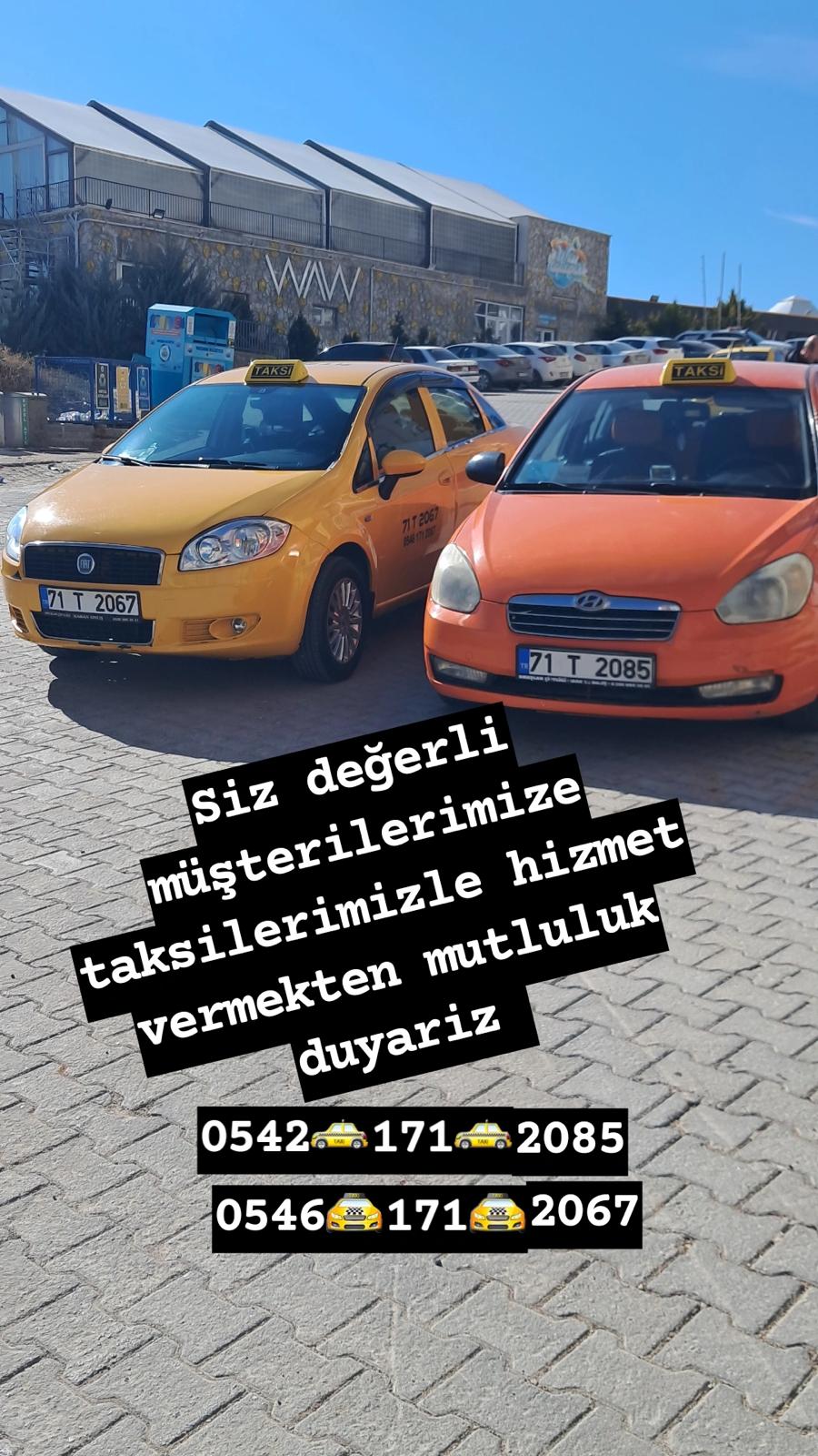 BAYRAKTEPE TAKSİ DURAĞI 0546 171 20 67 KIRIKKALEDE TAKSİ