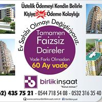 BİRLİK İNŞAAT Samsunda Temelden Çatıya İnşaat