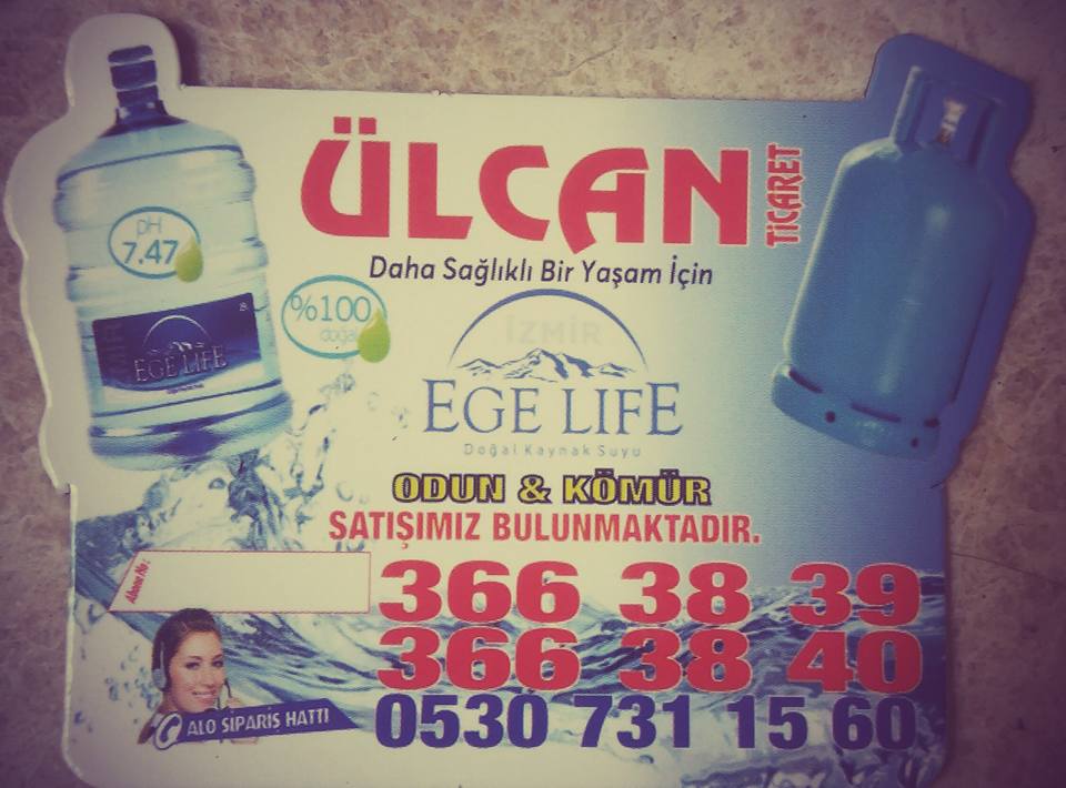 ÜLCAN TİCARET (0232) 366 38 39 KARŞIYAKADA ALO SU 