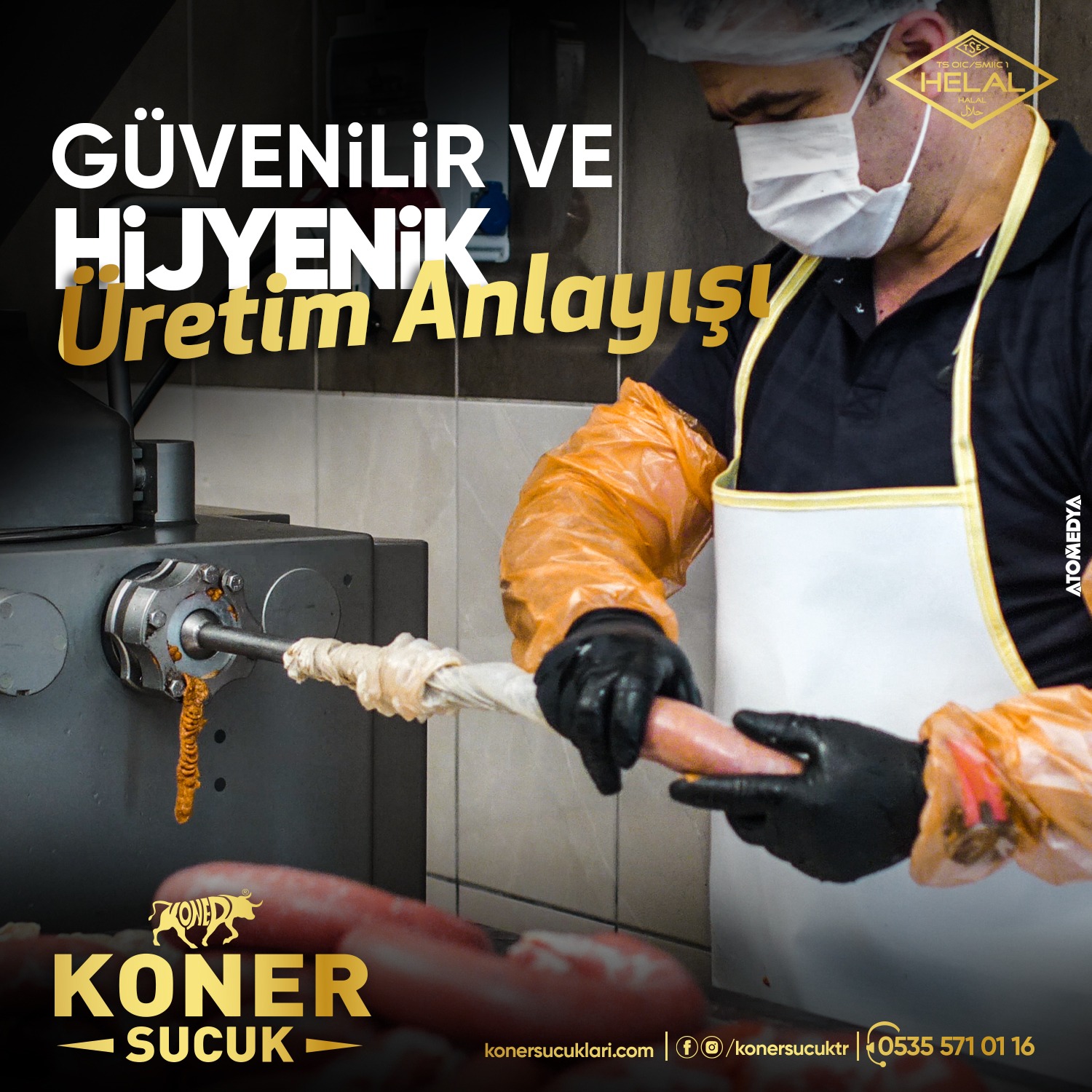 KONER SUCUK 0535 571 01 16 KARATAYDA SUCUK