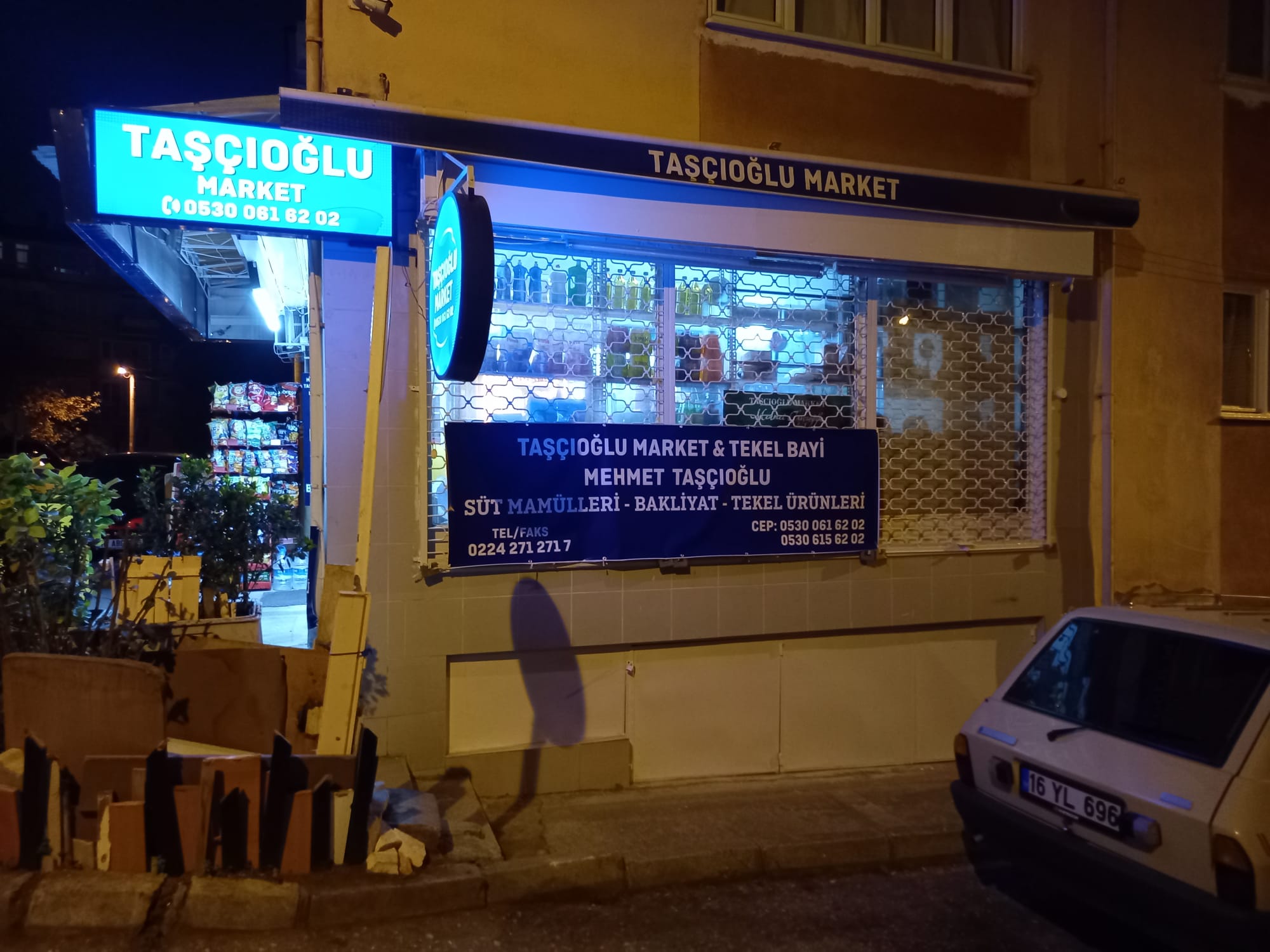 TAŞÇIOĞLU MARKET 0530 061 62 02  