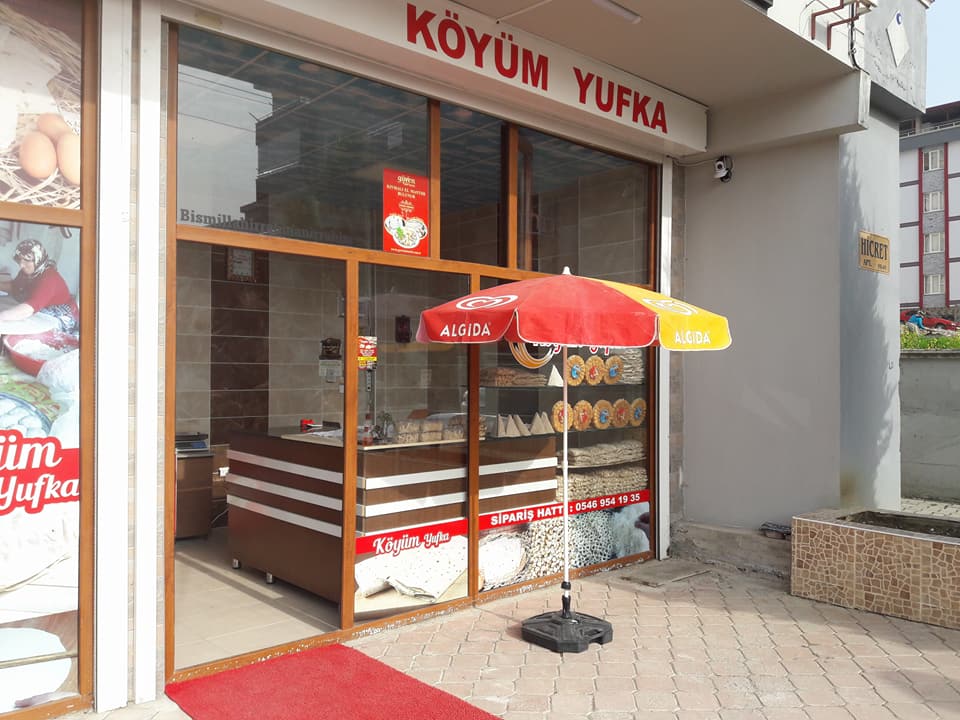 KÖYÜM YUFKA 0362 236 55 38 İLKADIMDA KURU YUFKACI