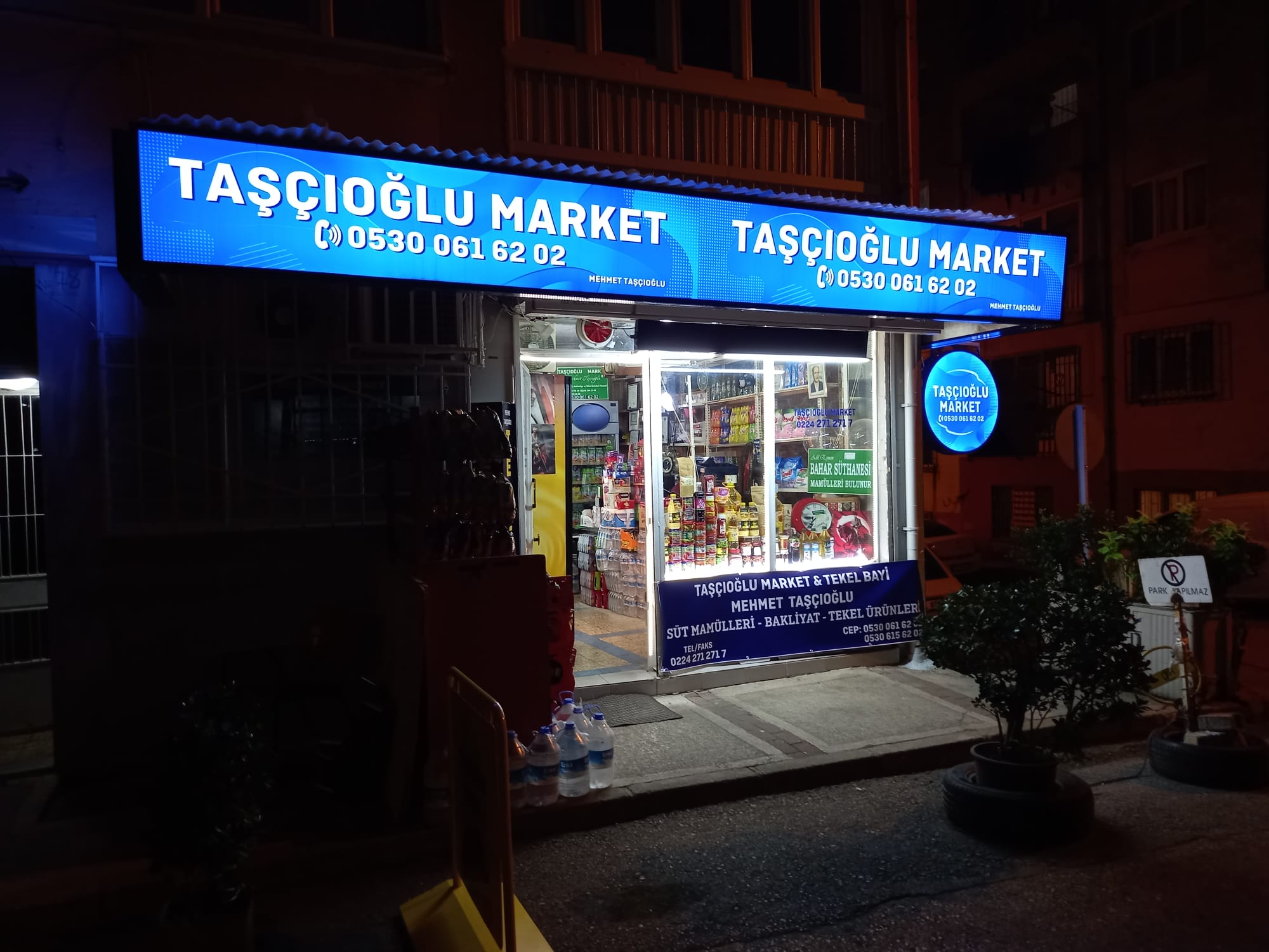 TAŞÇIOĞLU MARKET 0530 061 62 02  