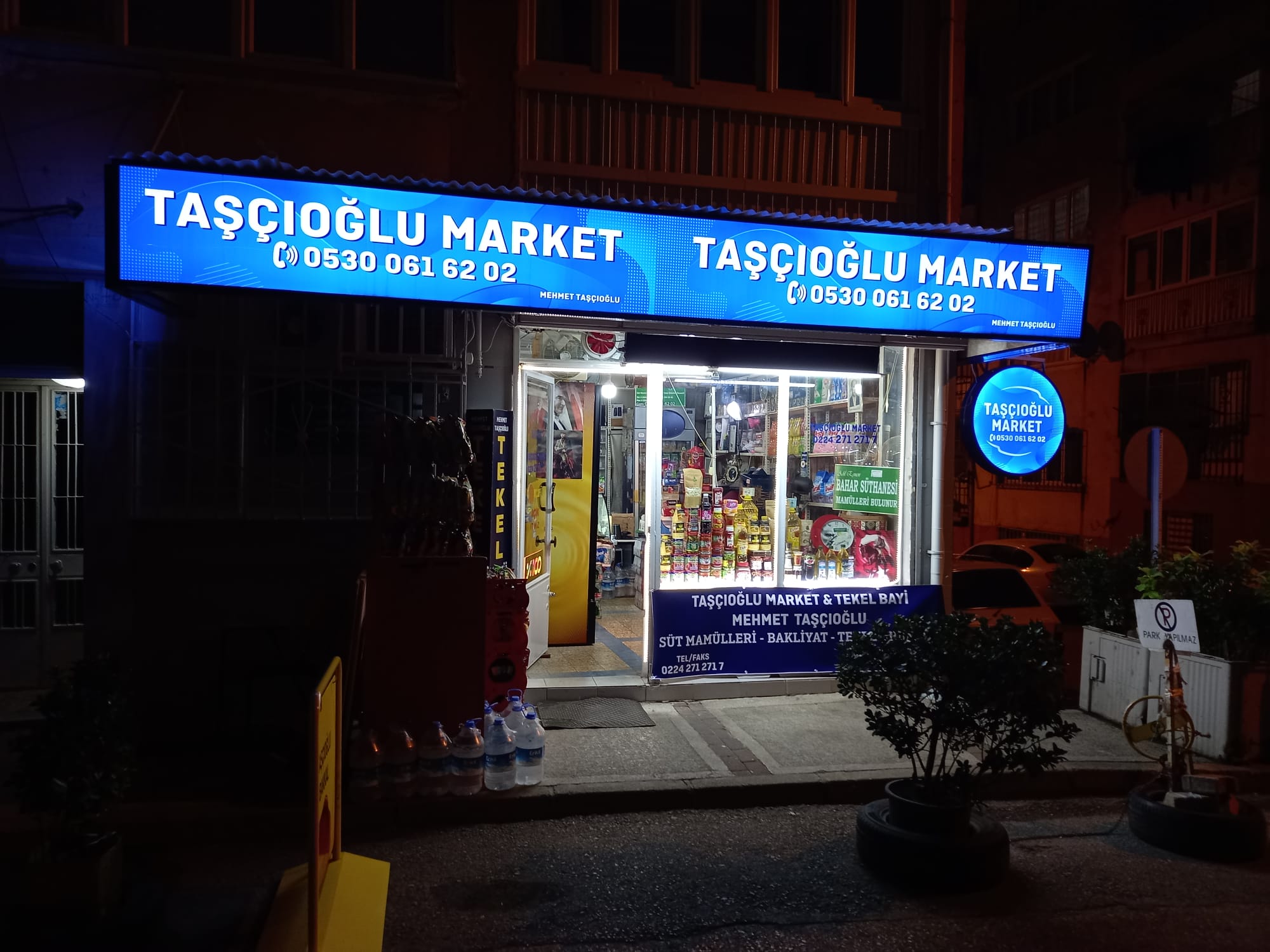 TAŞÇIOĞLU MARKET 0530 061 62 02  