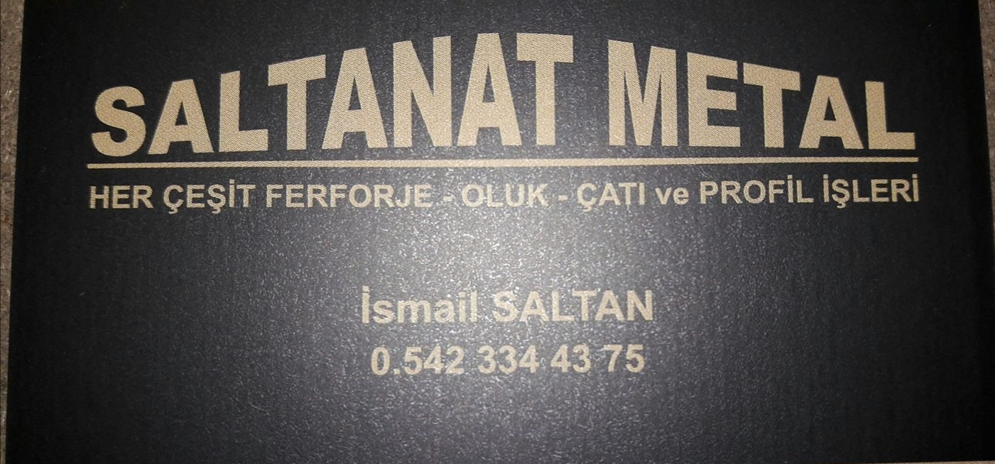 Saltanat Metal ve Baza İnegölde Baza İmalatı