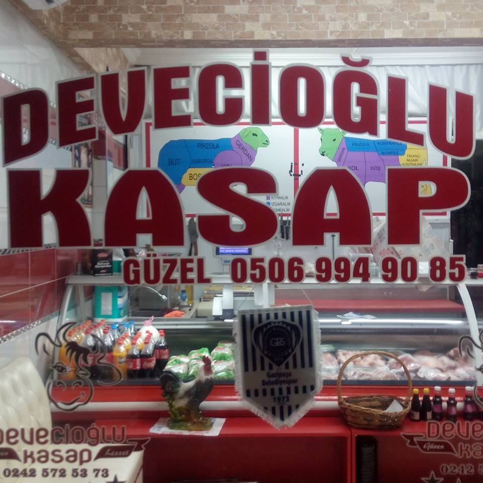 DEVECİOĞLU KASAP 0543 528 13 19 GAZİPAŞADA KASAP