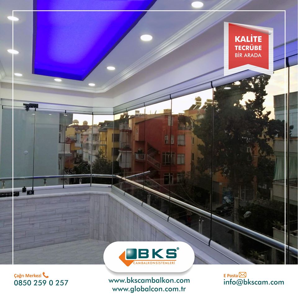 BKS CAM BALKON SİSTEMLERİ Yeni Mahallede Cam Balkon Sistemleri