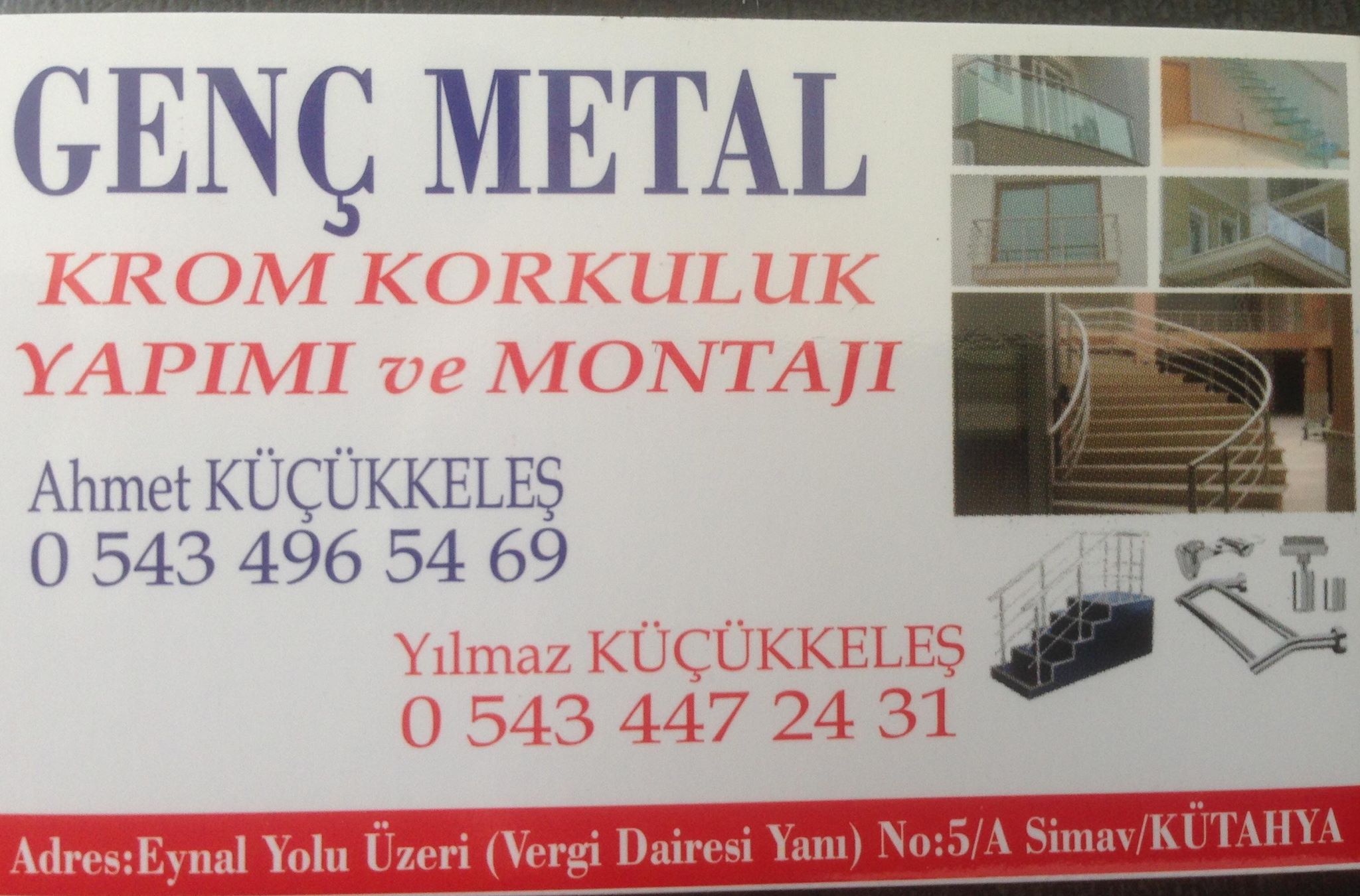 GENÇ METAL 0543 496 54 69 SİMAVDA DEMİR DOĞRAMA