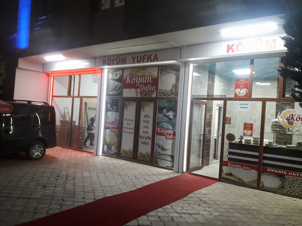 KÖYÜM YUFKA 0362 236 55 38 İLKADIMDA KURU YUFKACI