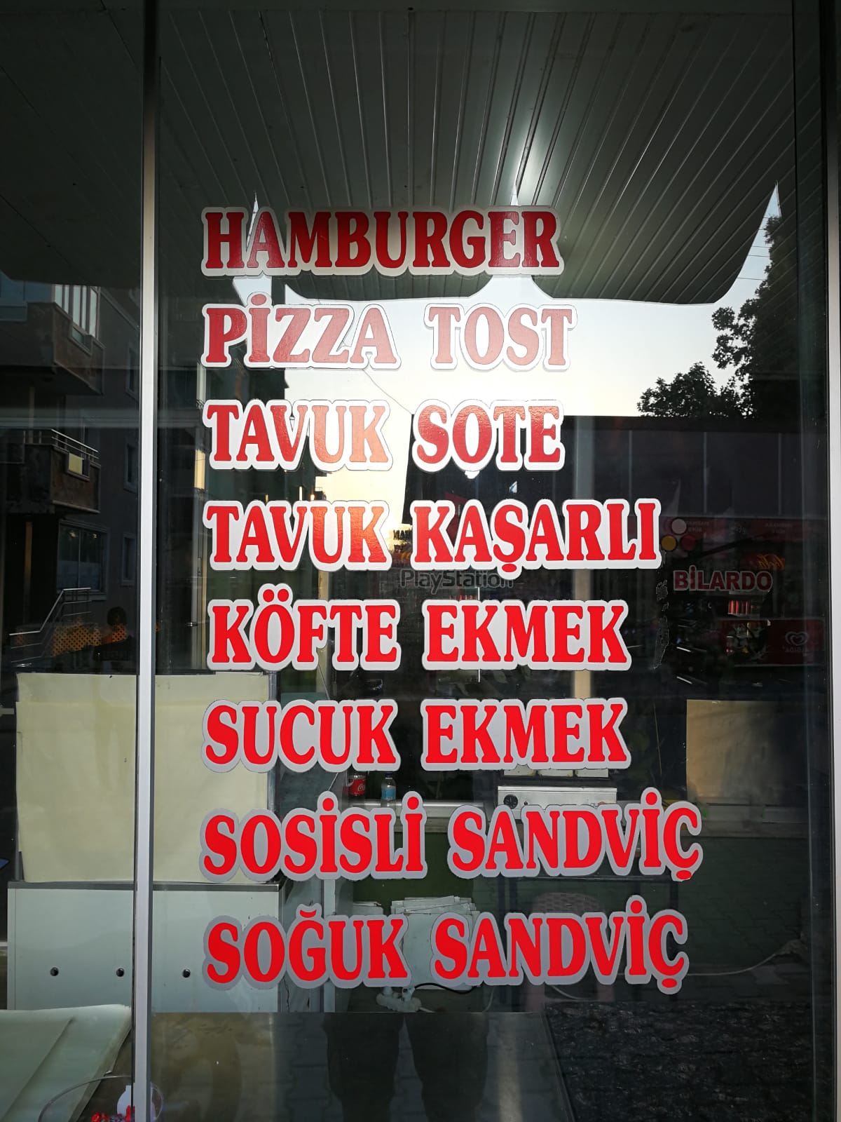 NUR CAFE 05447784017 YENİCEDE FASTFOOD 