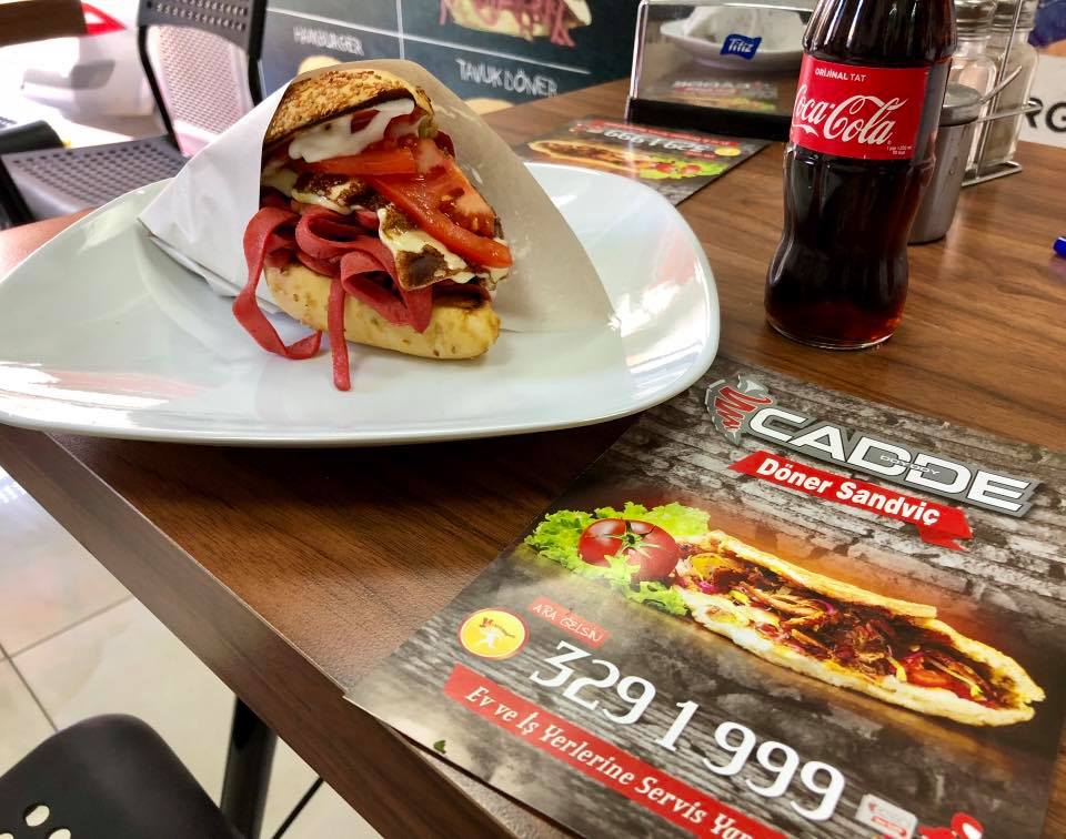 CADDE DÖNER SANDVİÇ 0232 329 1 999