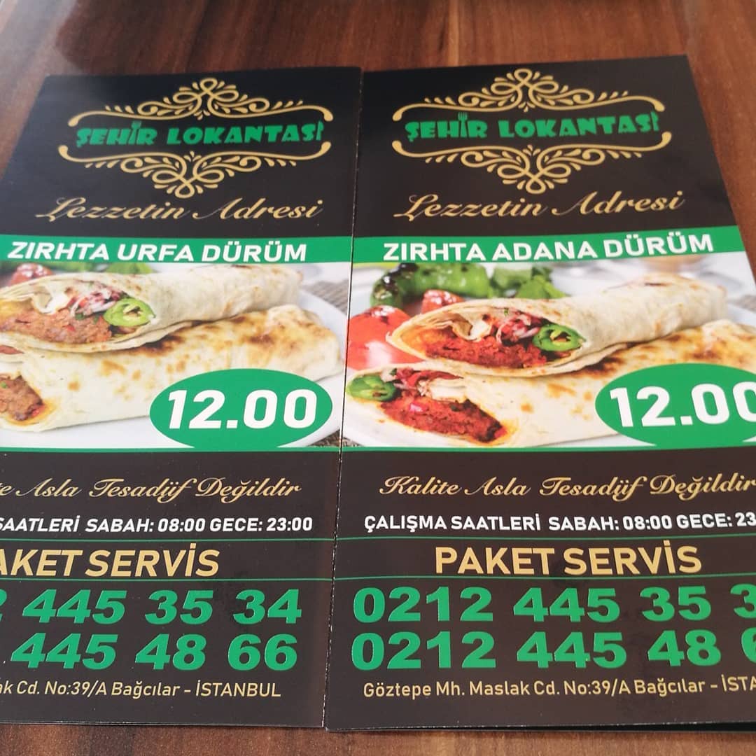 Şehir Lokantası 0212 445 35 34 Bağcılarda Sulu Yemek