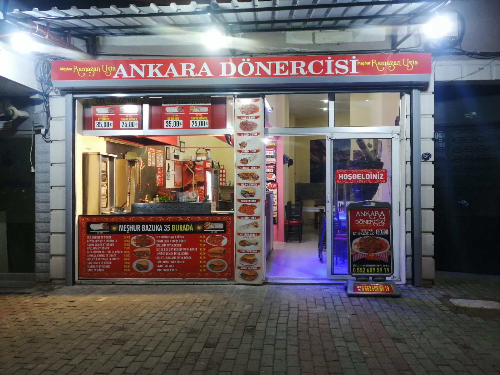 MEŞHUR ANKARA DÖNERCİSİ RAMAZAN USTA 0552 609 59 19 