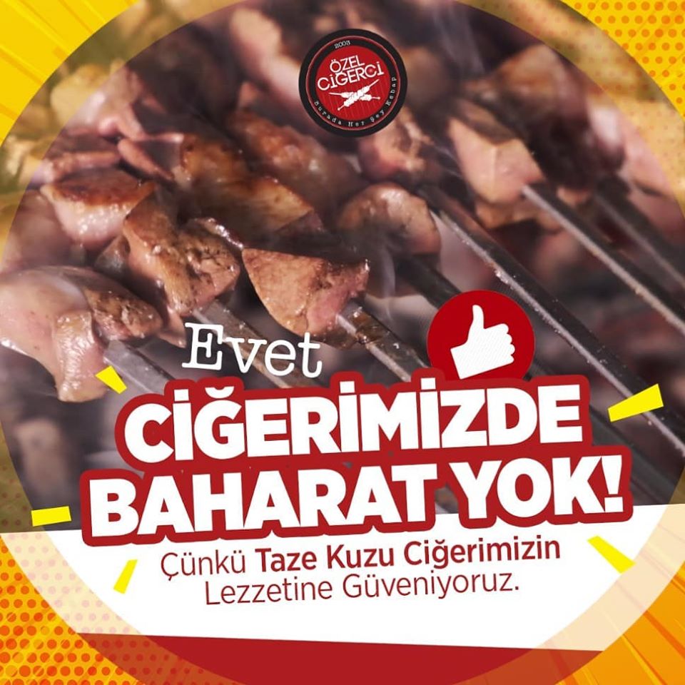 ÖZEL CİĞERCİ Meramda Ciğer Şiş