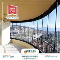 BKS CAM BALKON SİSTEMLERİ Yeni Mahallede Cam Balkon Sistemleri