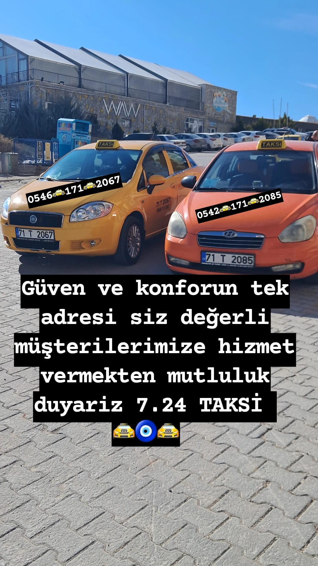 BAYRAKTEPE TAKSİ DURAĞI 0542 171 20 85 KIRIKKALEDE TAKSİ