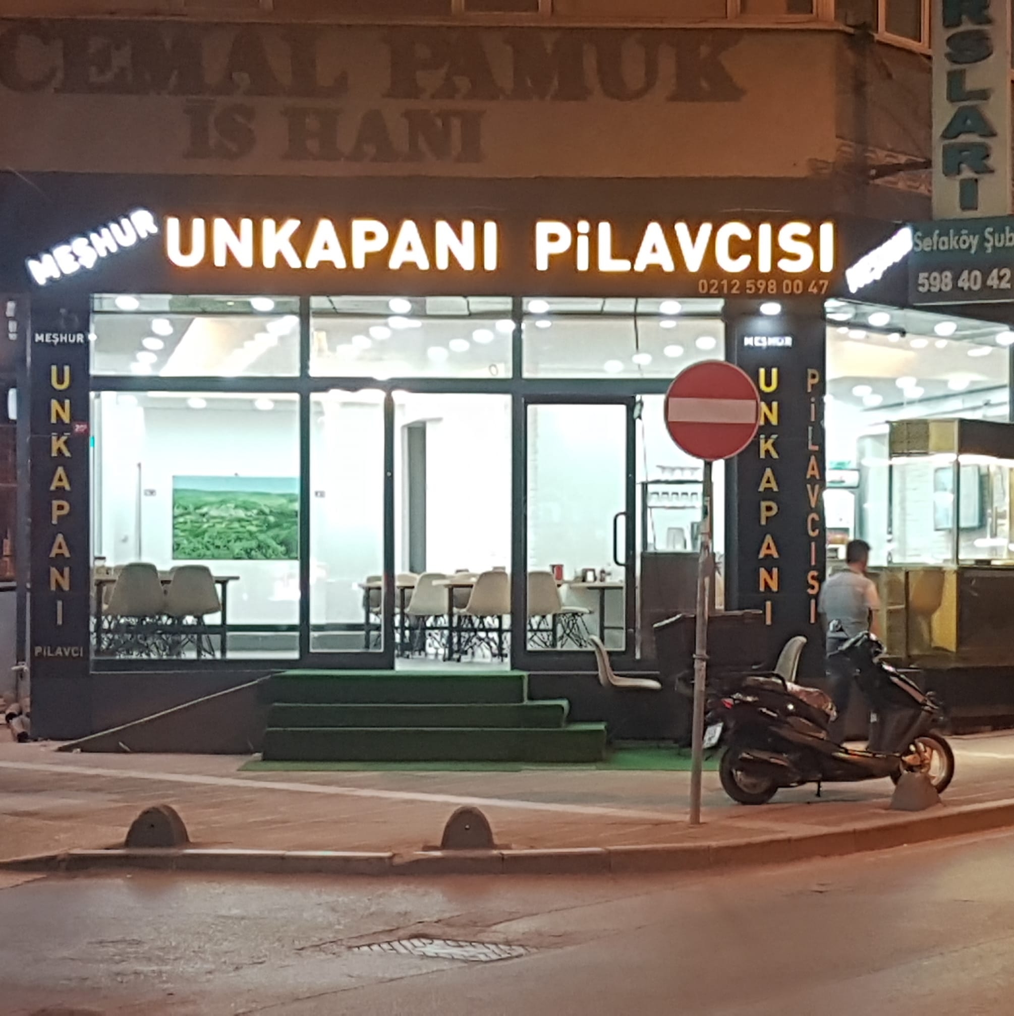 UNKAPANI PİLAVCISI 0212 598 00 47