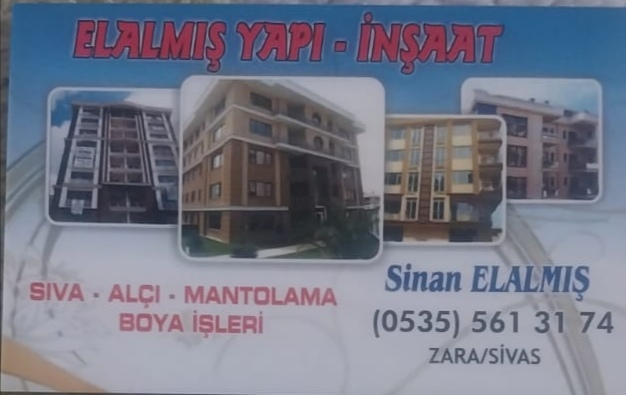 Elalmış Yapı İnşaat İç Dekorasyon Zara da İnşaat