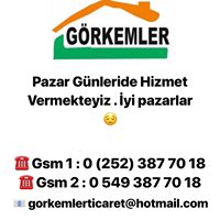 GÖRKEMLER SU TÜP BAYİ 0252 387 70 18 Gündoğanda Su Siparişi