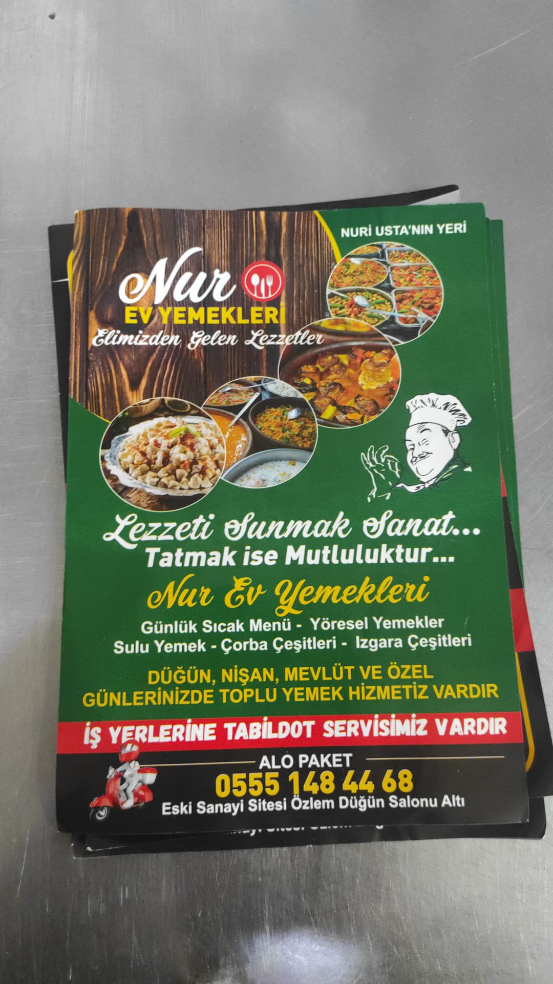 Nur Yemek Salonu Kastamonu da Sulu Yemek Salonu