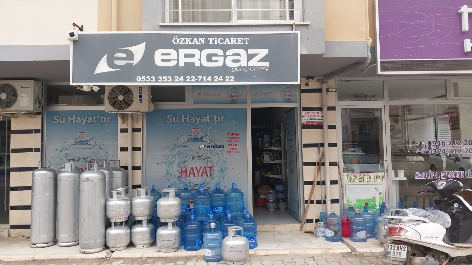 Tüpçü Silifke Özkan Ticaret Silifke de Tüpçü