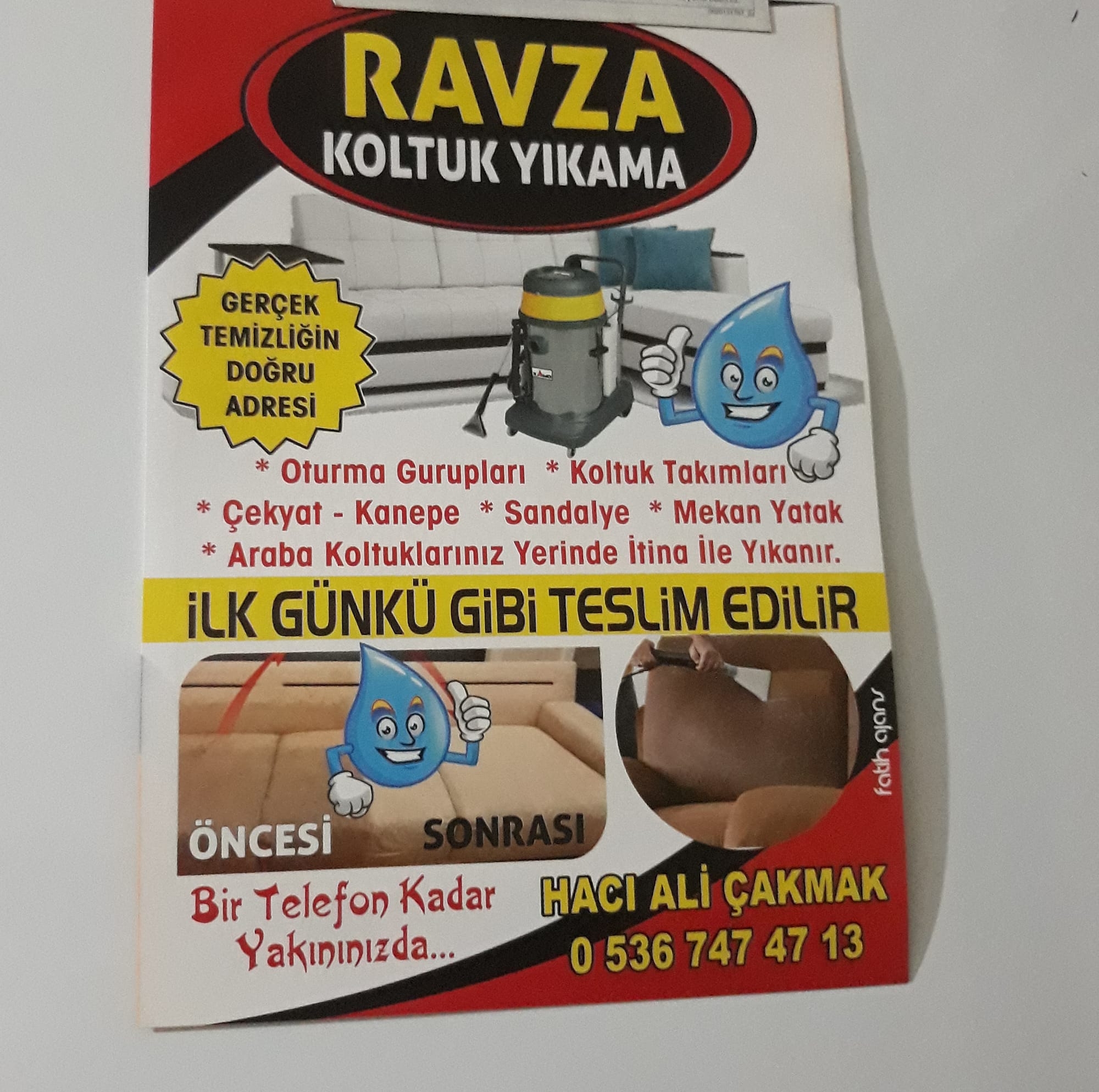 RAVZA KOLTUK YIKAMA 0536 747 47 13