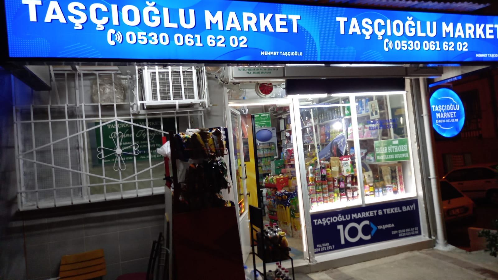 TAŞÇIOĞLU MARKET 0530 061 62 02  