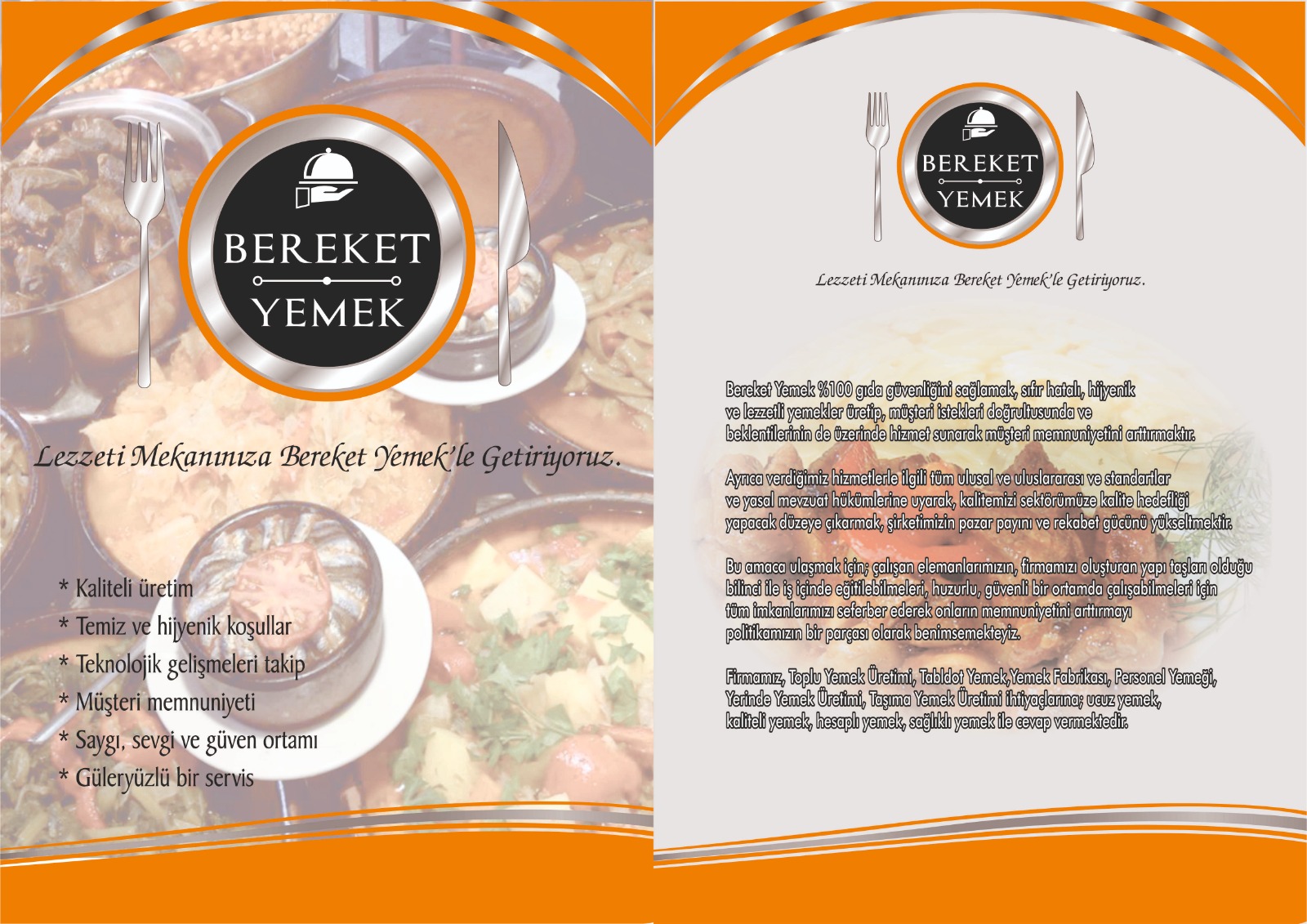 Bereket Yemek İkitelli de Toplu Yemek 