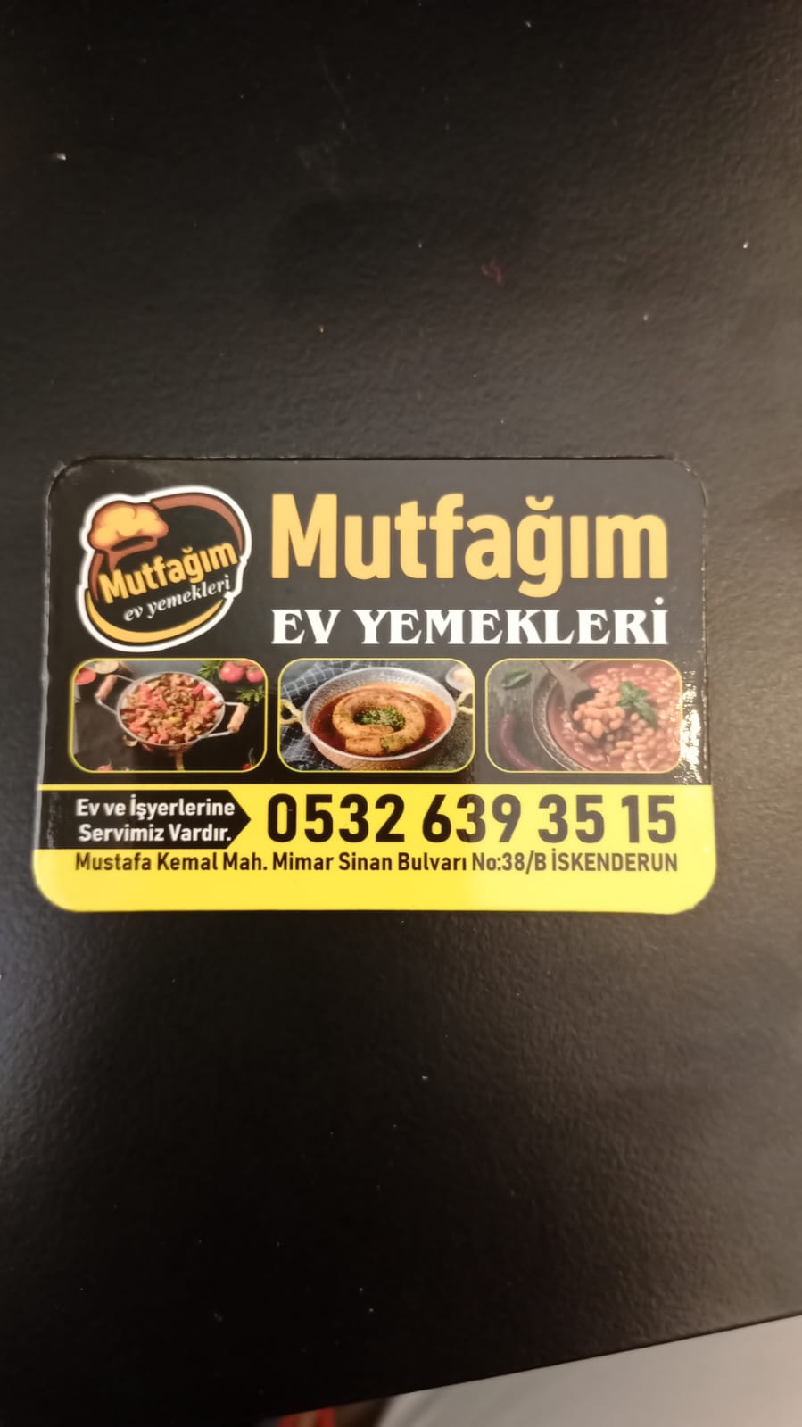 Mutfağım Ev Yemekleri İskenderun da Ev Yemekleri