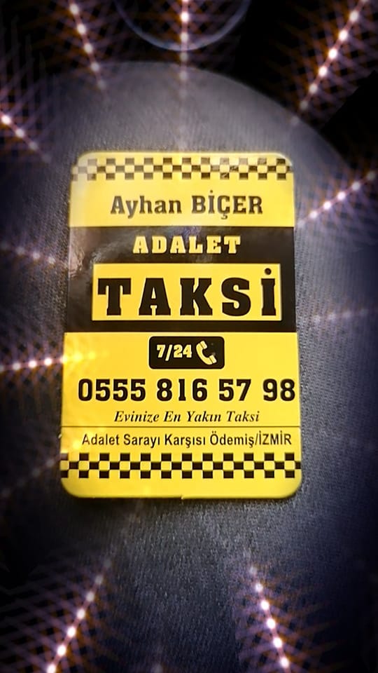 Ödemiş Taksi Adalet 0555 816 57 98