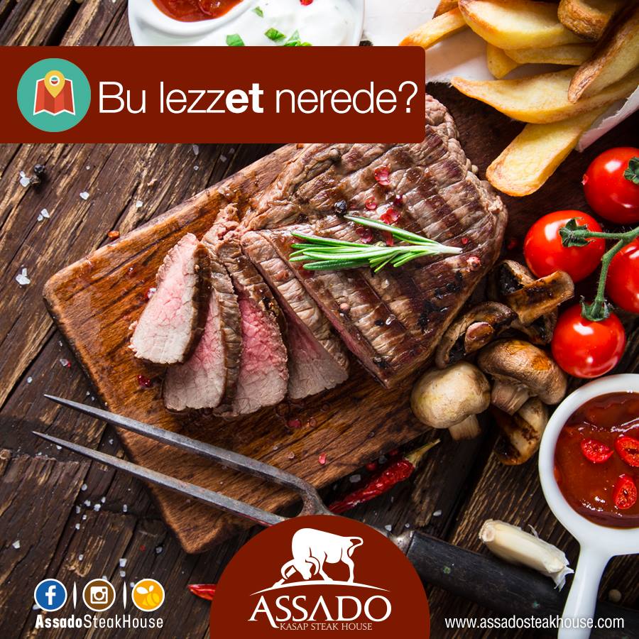 ASSADO KASAP STEAKHOUSE Gaziantepte Steak Lokantaları