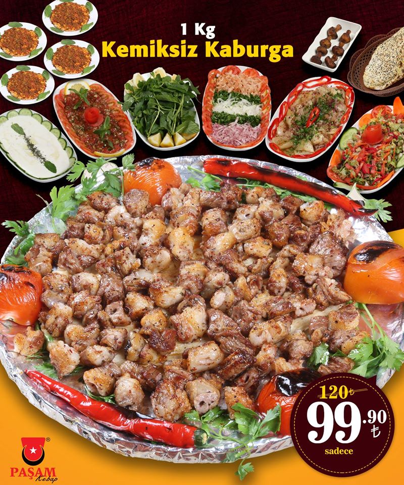 PAŞAM KEBAP BALIK LAHMACUN Çukurovada Et Balık