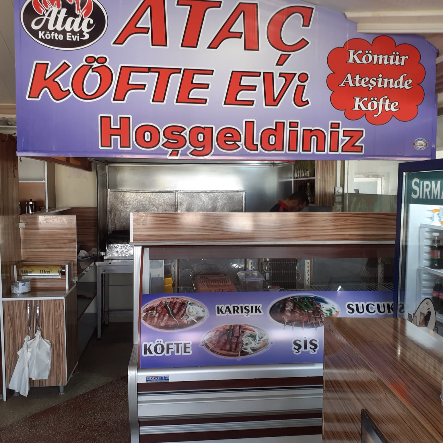 ATAÇ KÖFTE EVİ 0544 336 44 91 Sandıklıda Izgara Köfte 