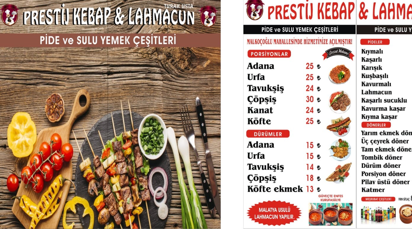 PRESTİJ KEBAP VE LAHMACUN 0530 442 03 67