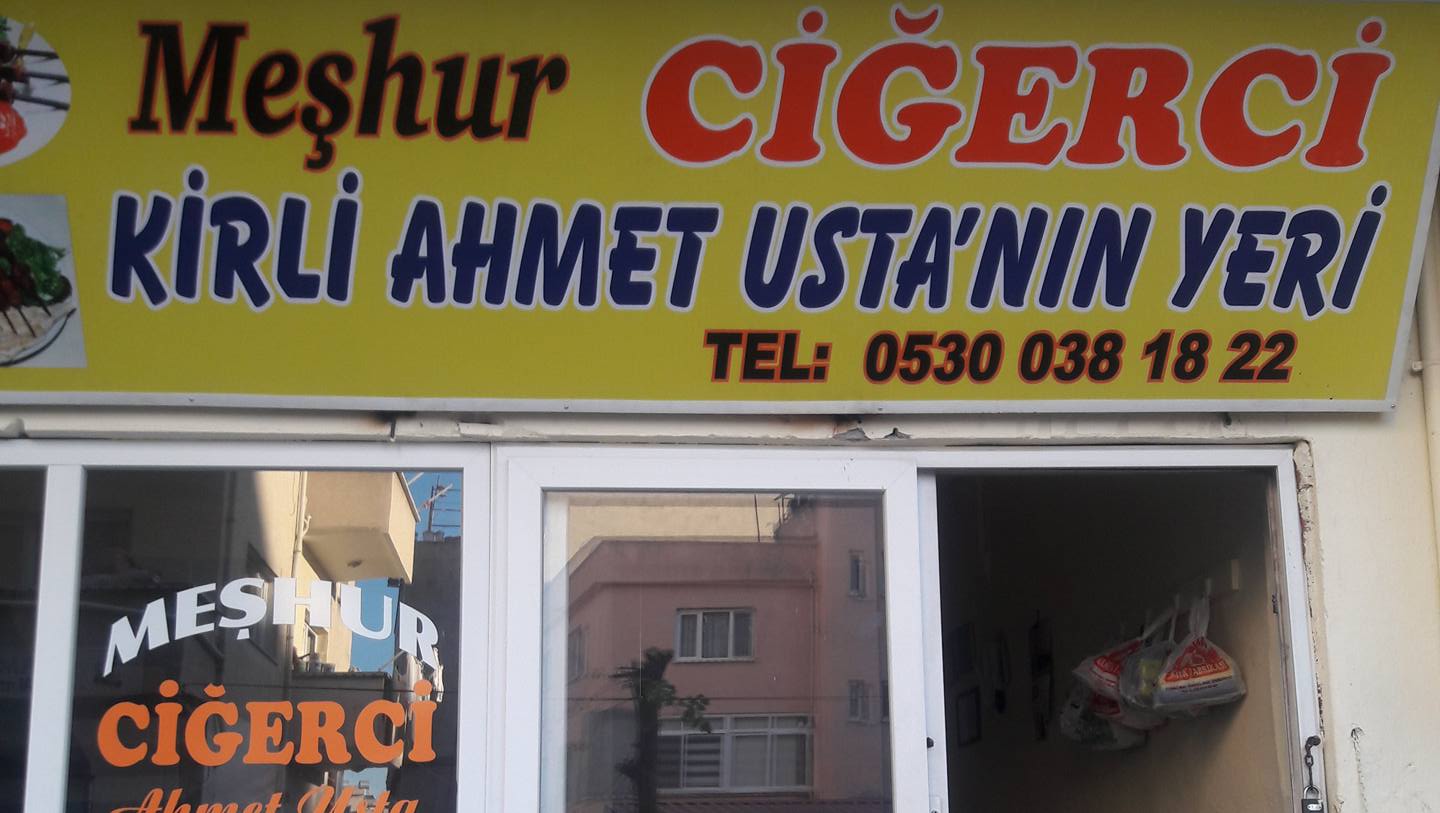 MEŞHUR CİĞERCİ KİRLİ AHMET USTA 0530 038 18 22