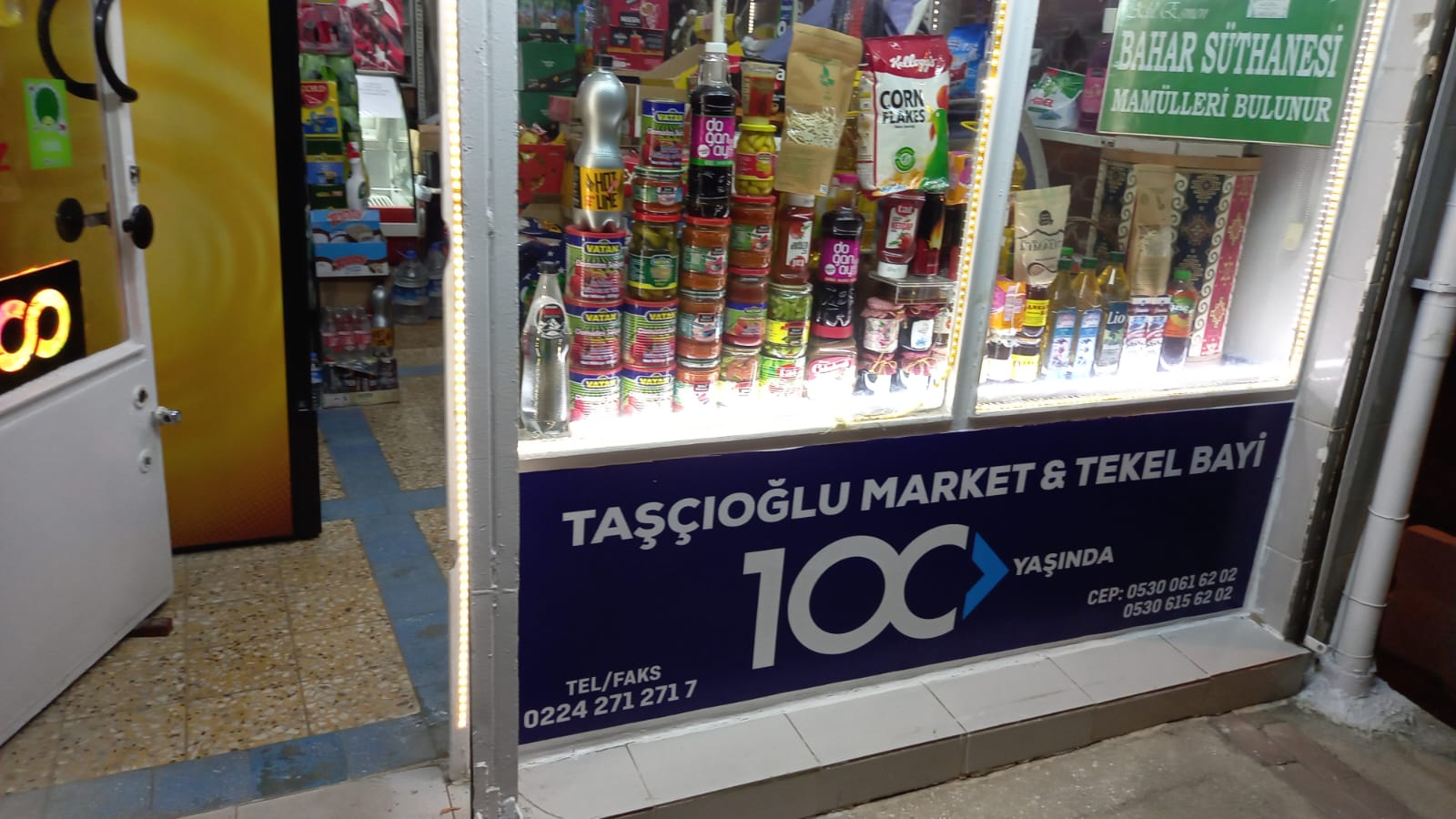 TAŞÇIOĞLU MARKET 0530 061 62 02  