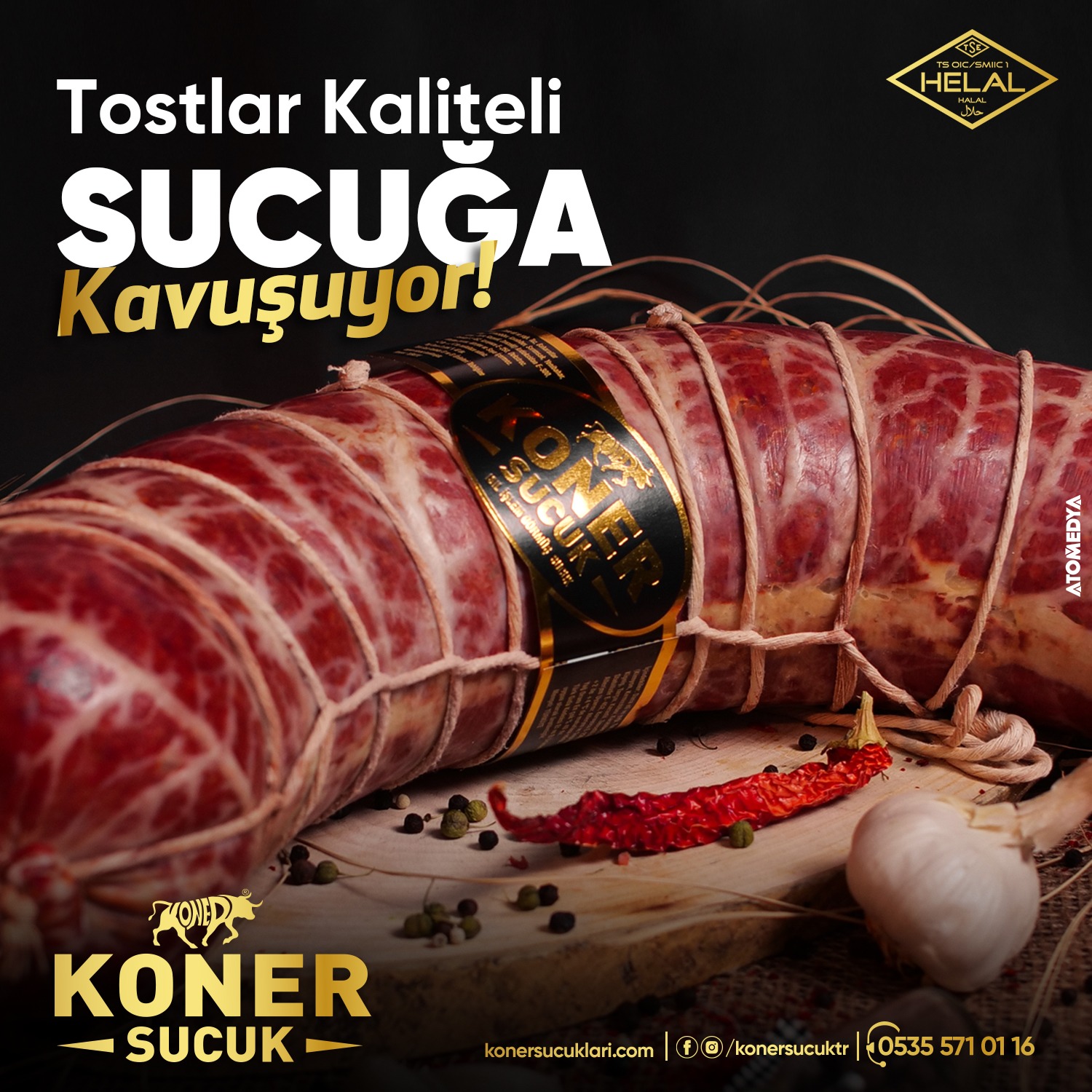 KONER SUCUK 0535 571 01 16 KARATAYDA SUCUK