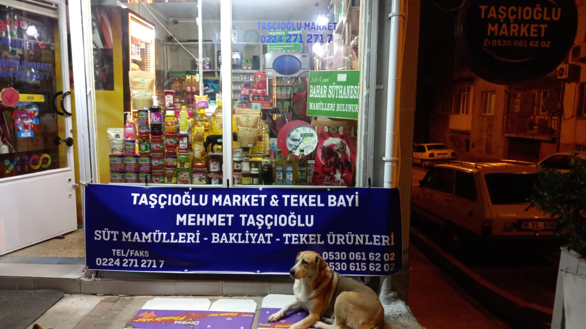 TAŞÇIOĞLU MARKET 0530 061 62 02  