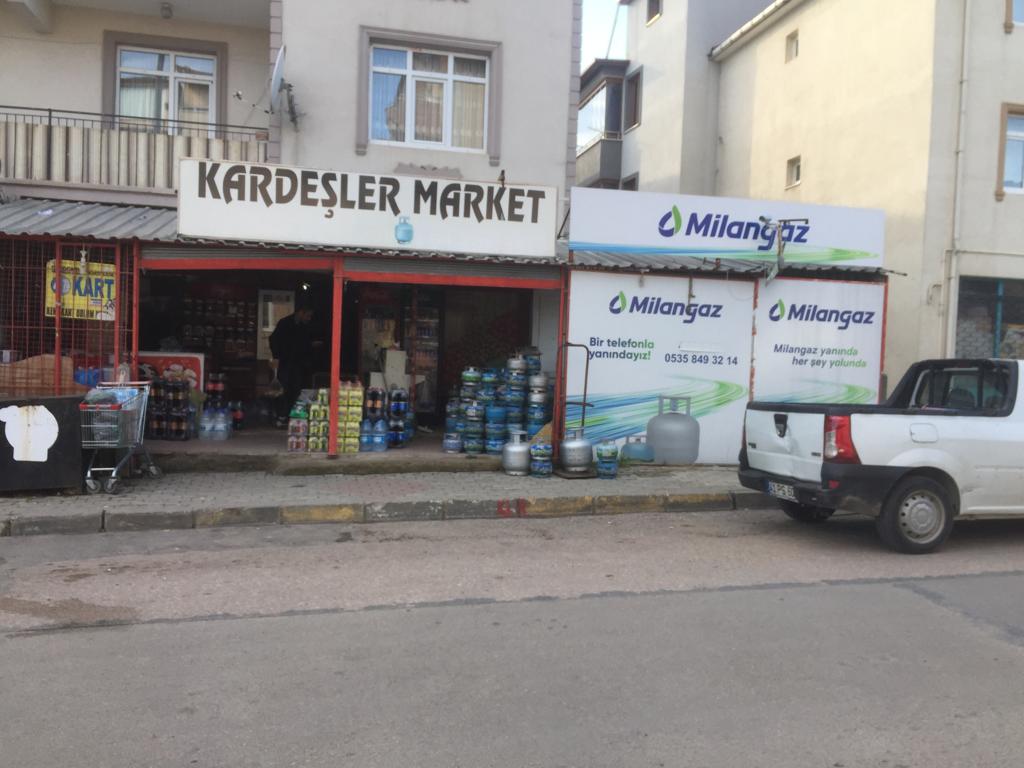 KARDEŞLER MARKET MİLANGAZ TÜP BAYİ 0535 849 32 14