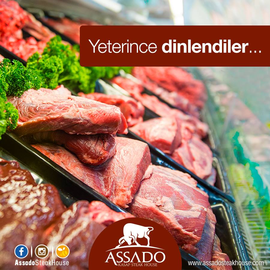 ASSADO KASAP STEAKHOUSE Gaziantepte Steak Lokantaları