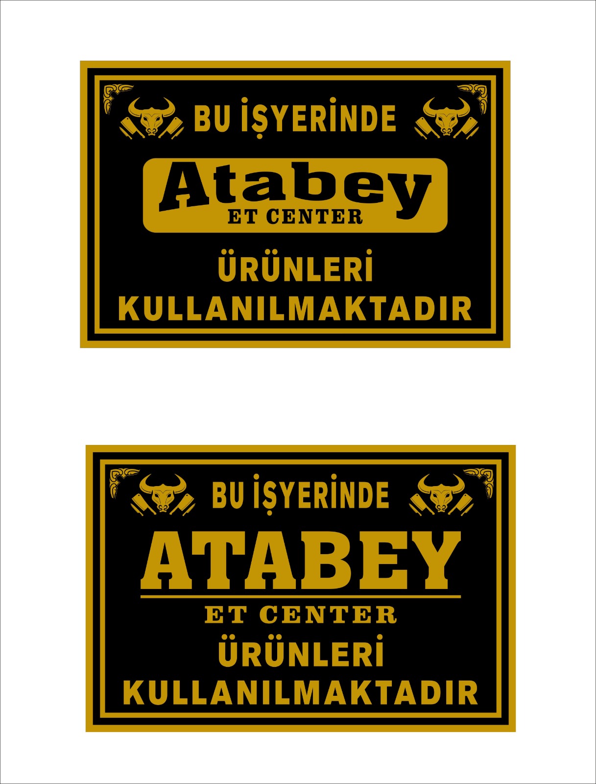 ATABEY ET CENTER HASAN ATA VE OĞULLARI Selçukluda Güvenilir Kasap 