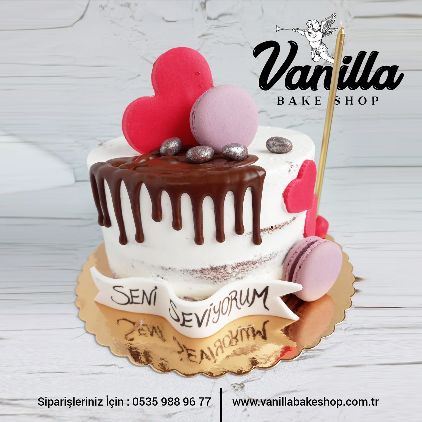 VANİLLA BAKE SHOP 0535 988 96 77 HALKALIDA PASTANE