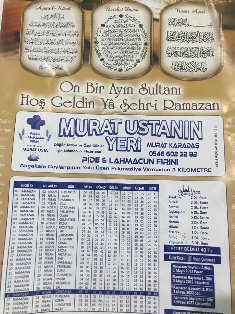 MURAT USTANIN YERİ BULUTLU CEYLAN HARABESİNDE PİDE LAHMACUN