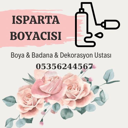 Isparta Boyacısı 0535 624 45 67 Isparta da Boyacı