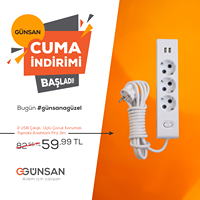GÜNSAN ELEKTRİK Sancaktepede Elektrik Prizi Modelleri 