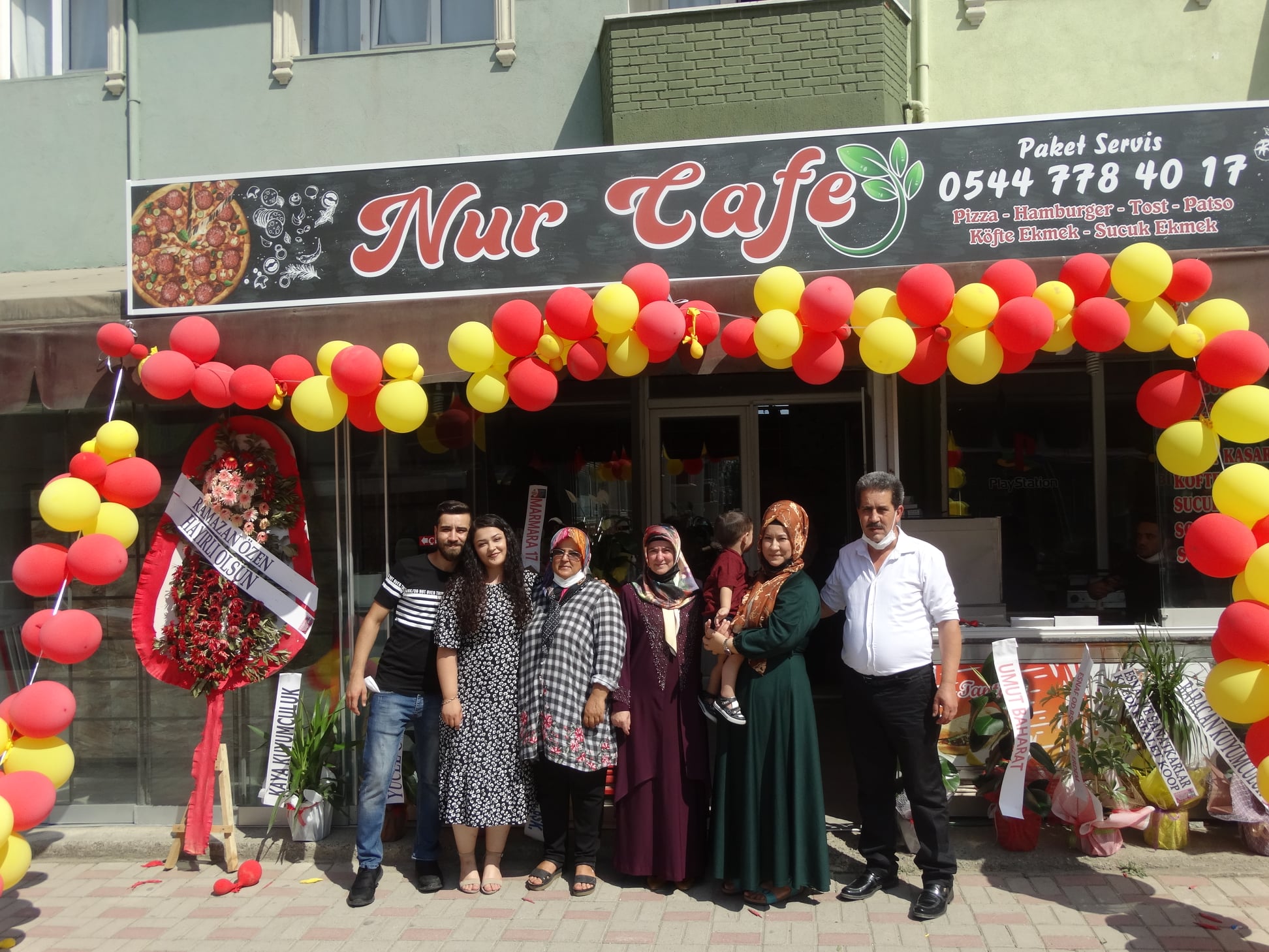 NUR CAFE 05447784017 YENİCEDE FASTFOOD 