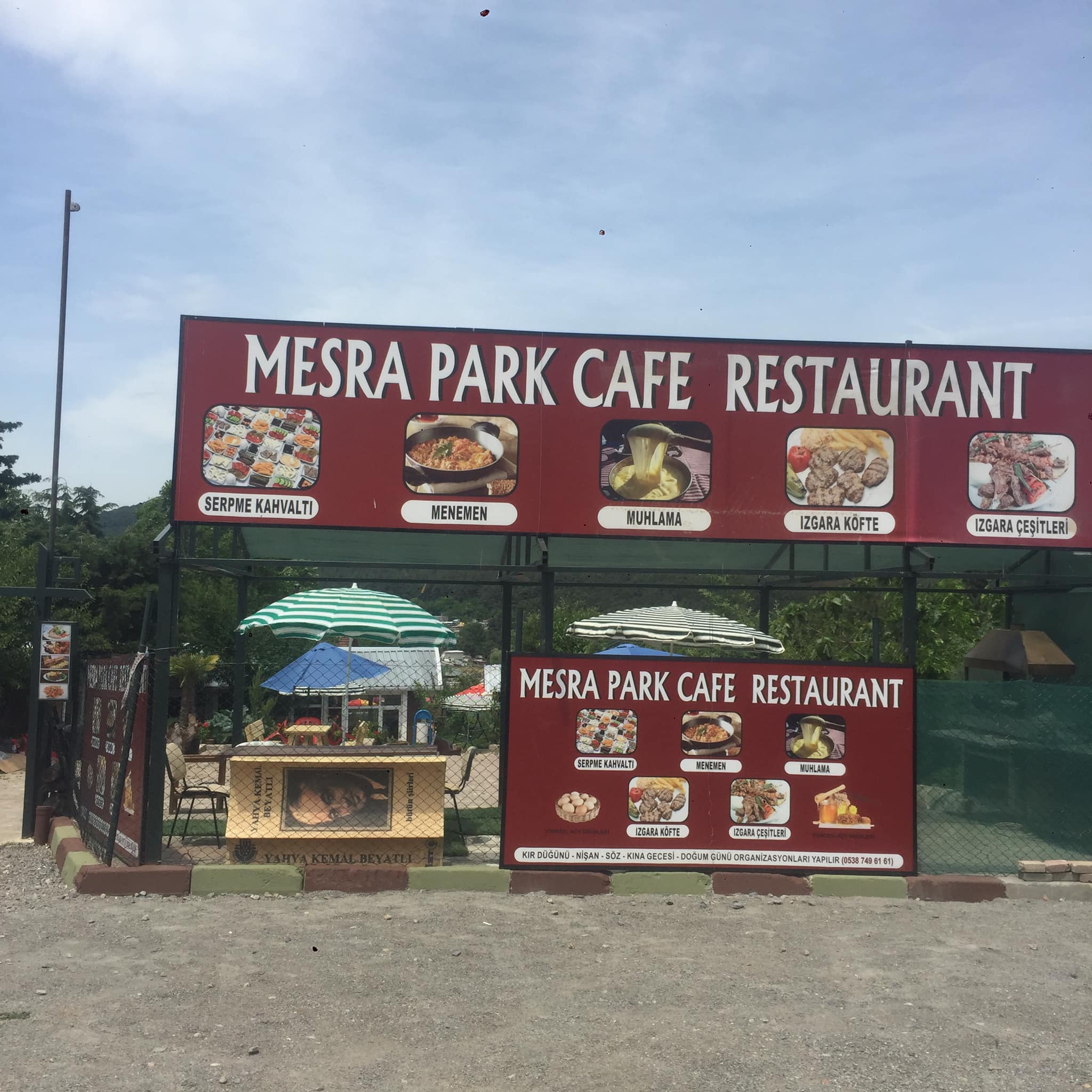 MESRA PARK CAFE RESTAURANT 0533 320 05 61