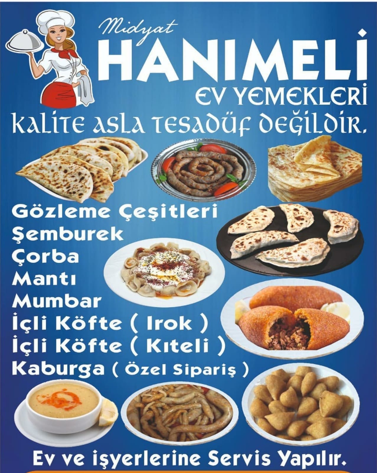 MİDYAT HANIMELİ YÖRESEL EV YEMEKLERİ 0530 771 47 00