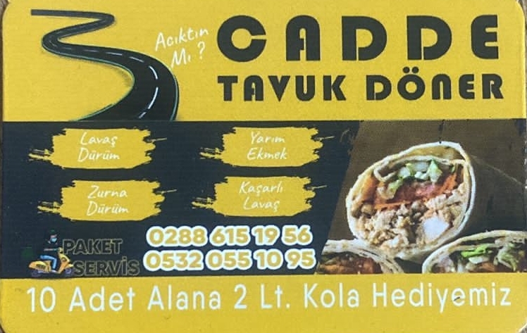 CADDE DÖNER 0532 055 10 95 PINARHİSARDA ALO DÖNER